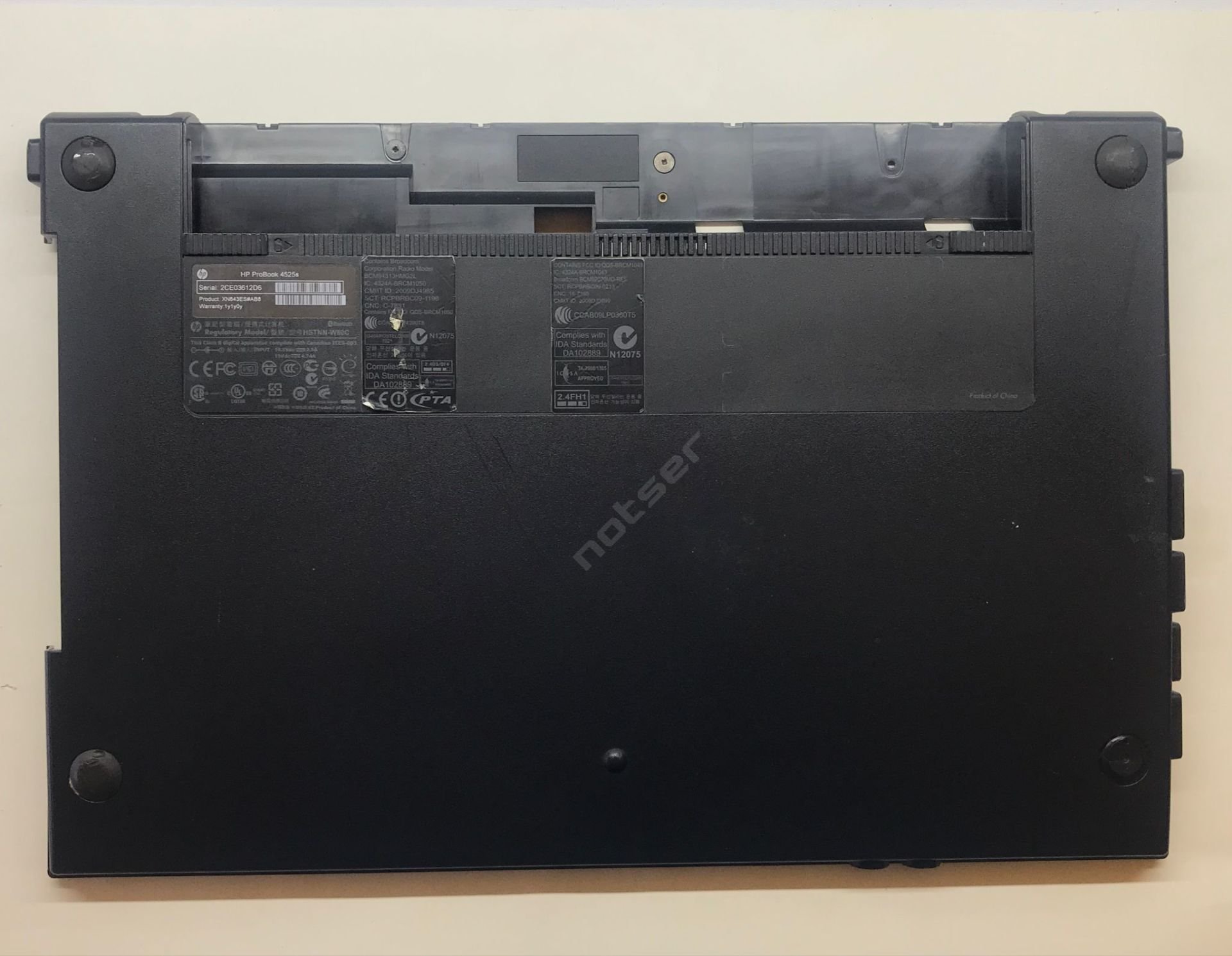 Hp Probook 4520s 4525s Alt Kasa