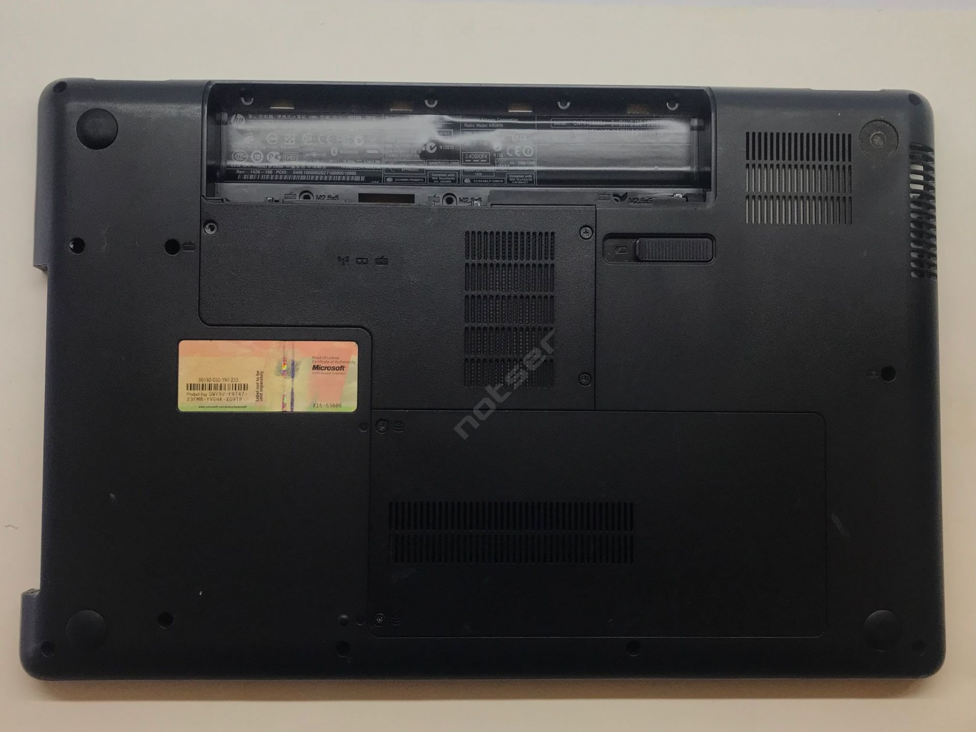Hp Pavilion G62 VER.2 Alt Kasa