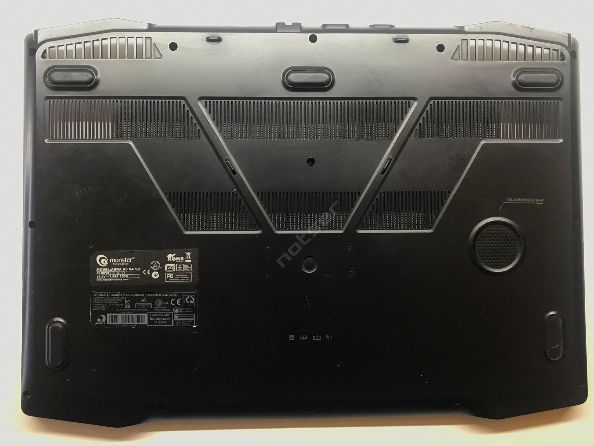 Monster Abra A5 V4 V4.1 V4.2 V4.3 V4.4 V4.5 EXPER q5v-g Alt Kasa