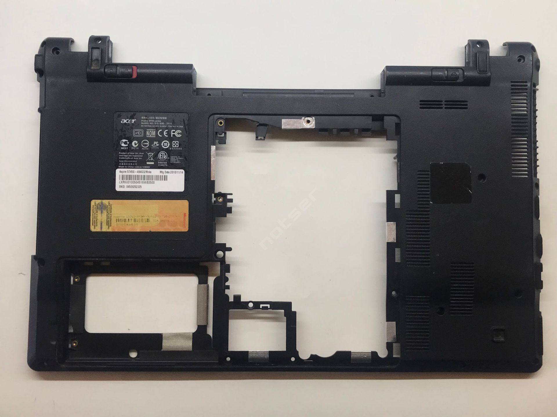 Acer Aspire 5745 5745DG 5745G 5745P 5745PG 5745Z Alt Kasa