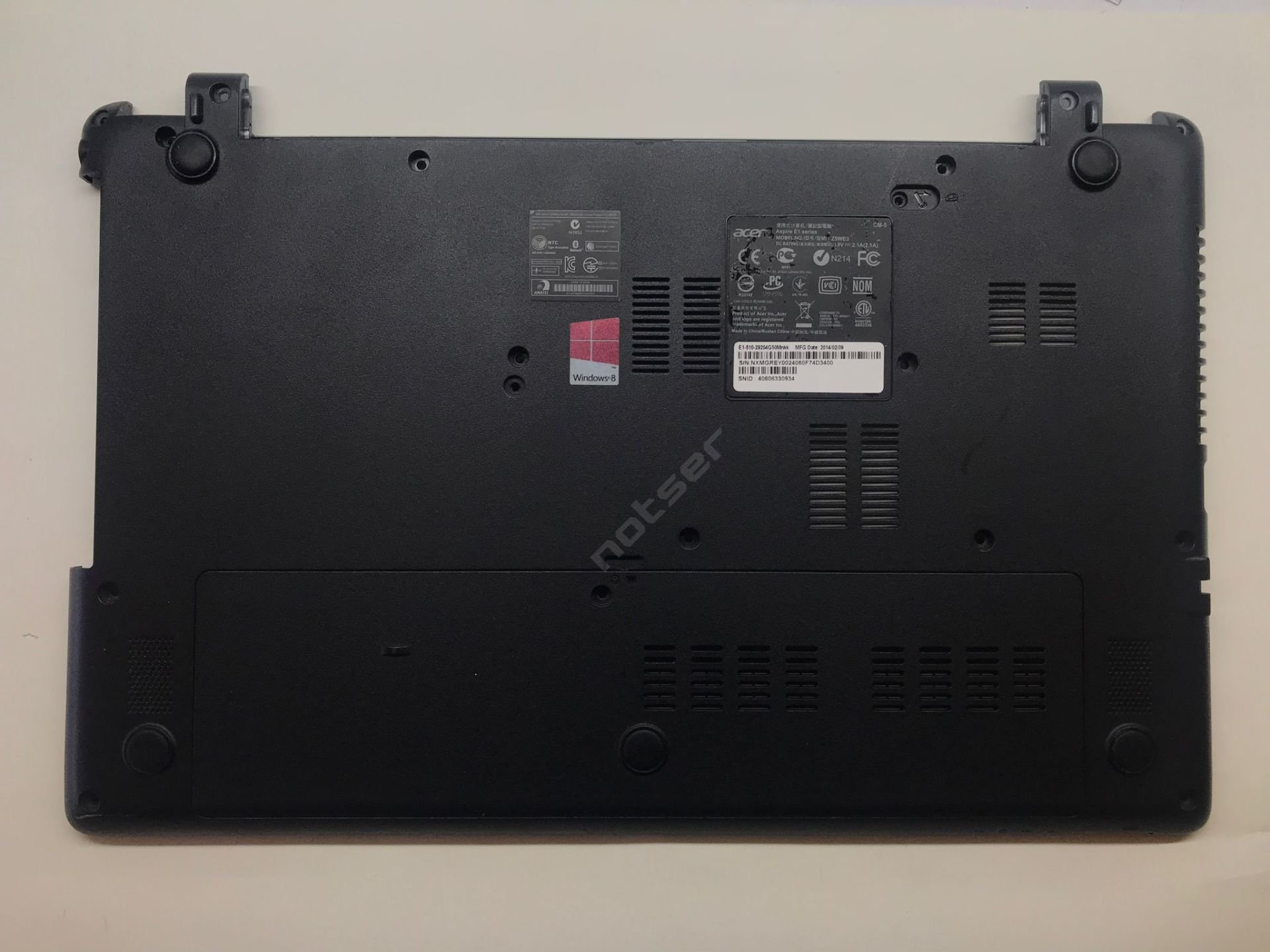 Acer  E1-510 E1-530 E1-532 E1-570 E1-572 V5-561 E1-572g V5-472 Alt KAsa