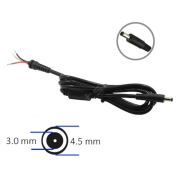 DC Kablo - DELL 4.5x3.0mm (Küçük Siyah Pinli)- Max 90W