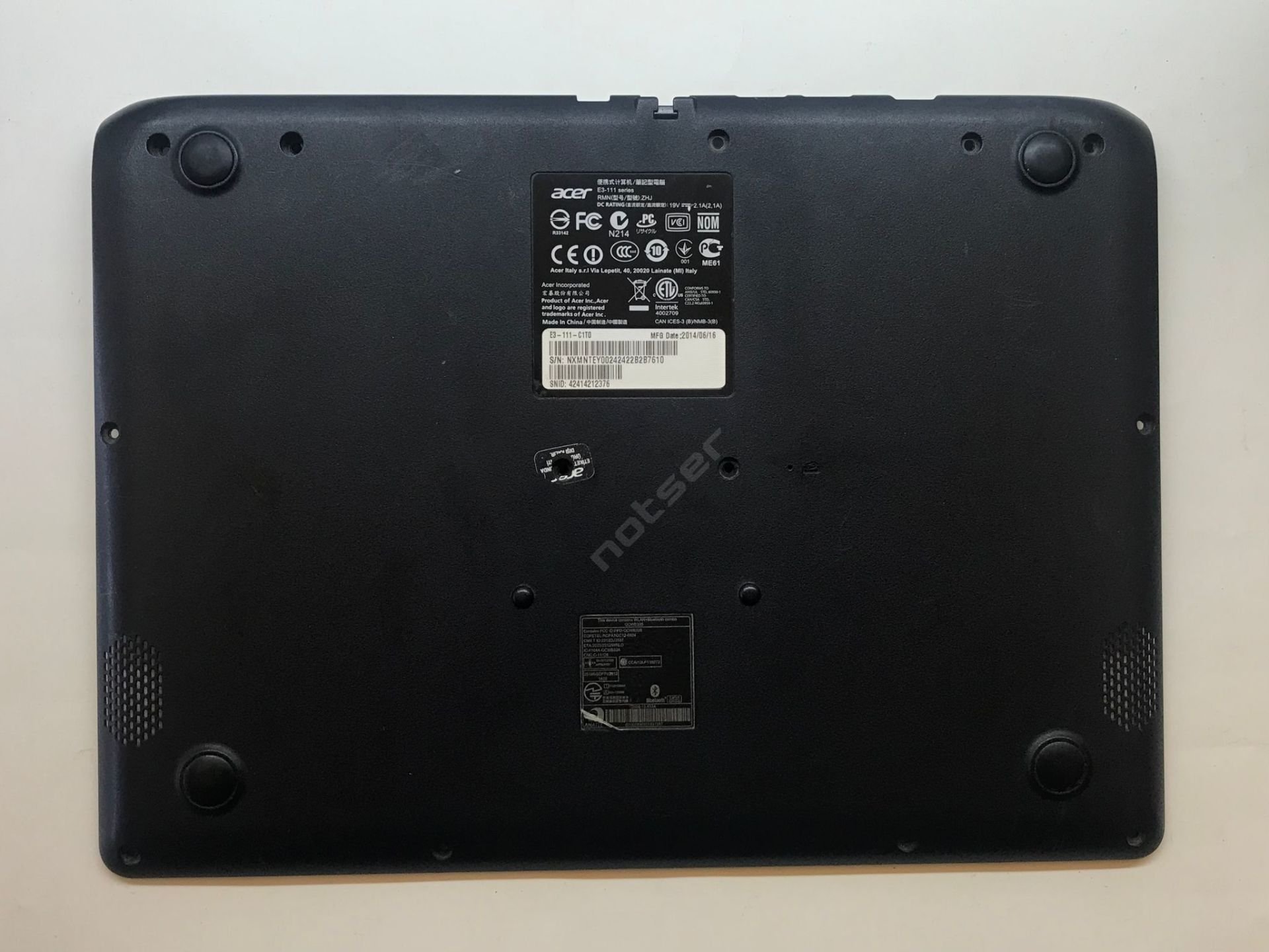 Acer E11 ES1-131 E3-111 E3-112 ES1-111M AC151 N15Q3 ZHK Alt Kasa