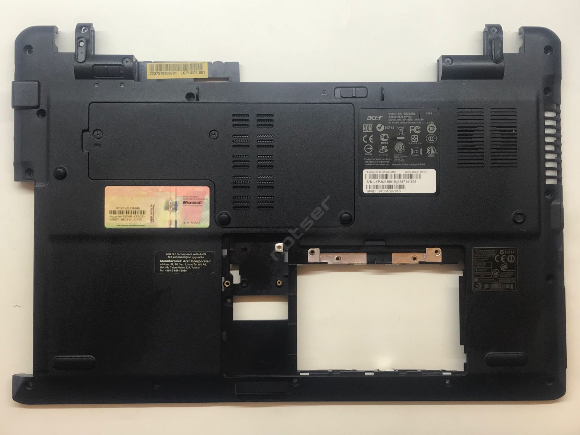 Acer Aspire 5534 5534-314G32MN Alt Kasa