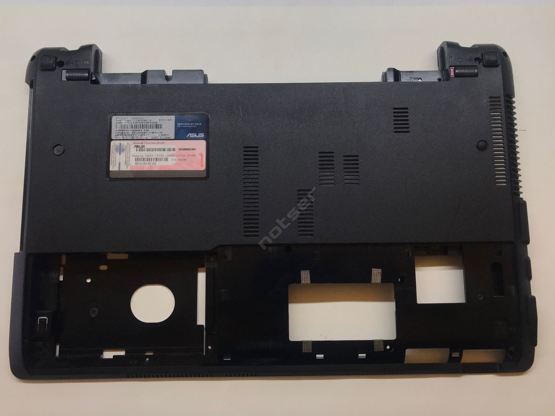 Asus X54 X54H X54C Notebook Alt Kasa