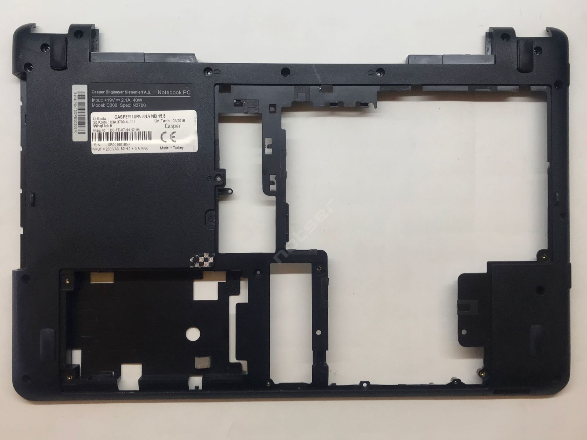 Casper Nirvana D15, D15S D15K C3A C5A C7A D15D C300, C500, C700, C710, C800, C810 Alt kasa