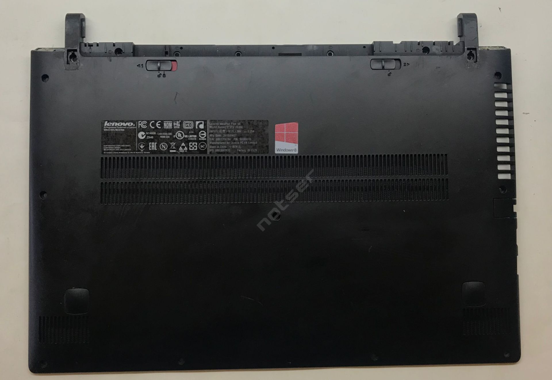 Lenovo Flex 2-14 20432 Notebook Alt Kasa