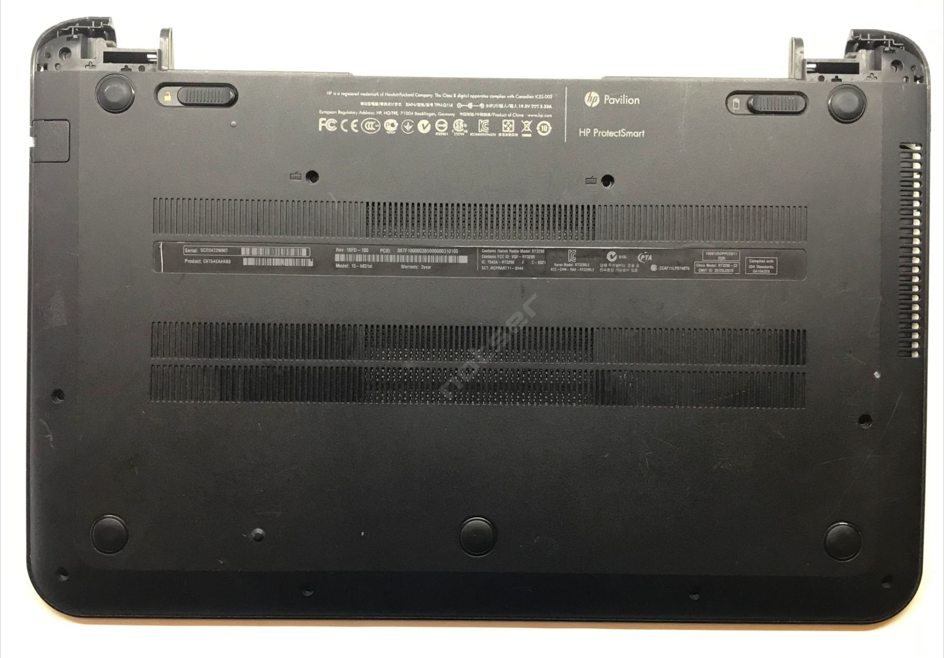 Hp Pavilion 15-B 15-B020ST 15-B100  Alt Kasa
