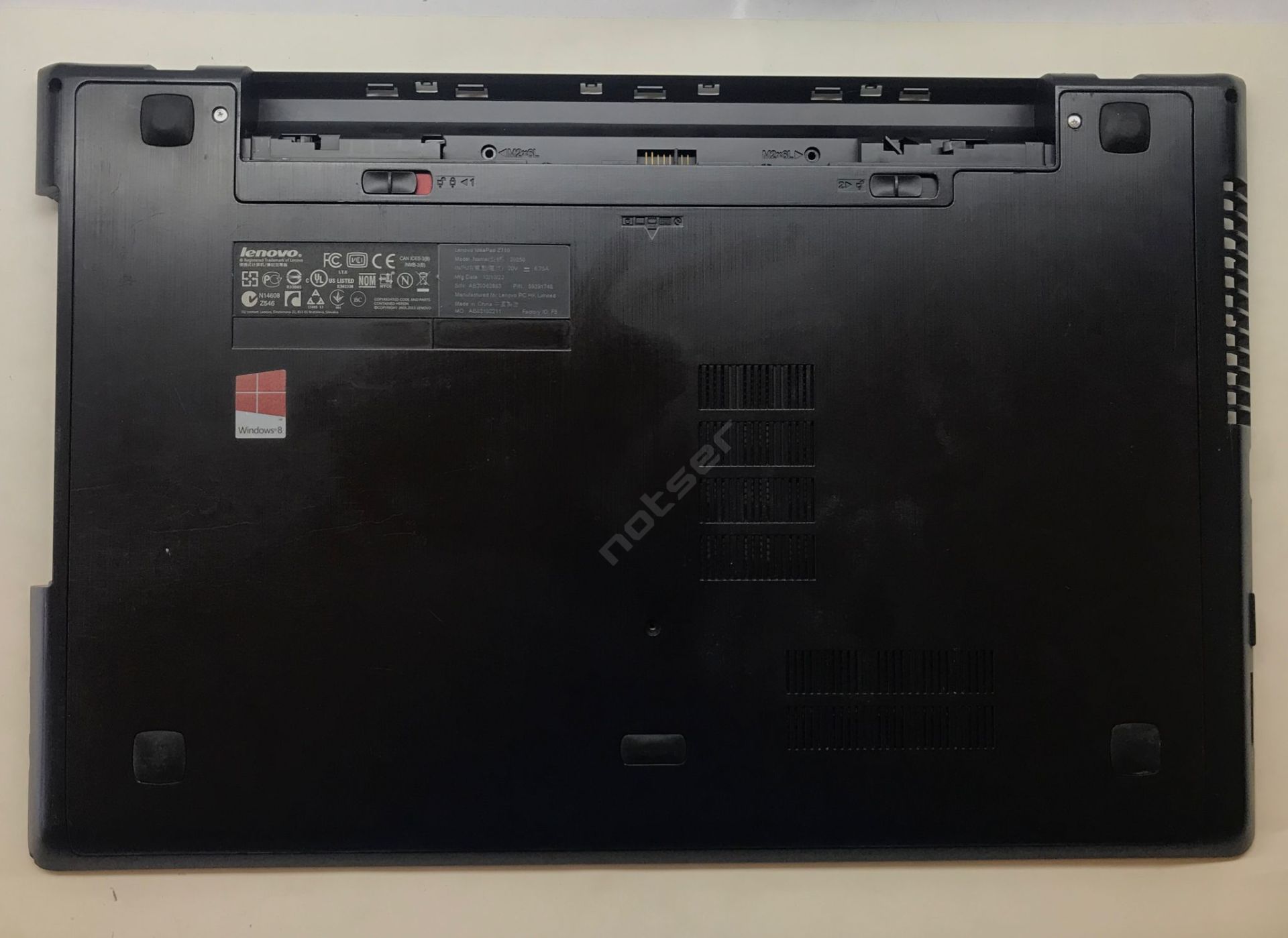 Lenovo ideapad Z710 20250 80AK  Alt Kasa