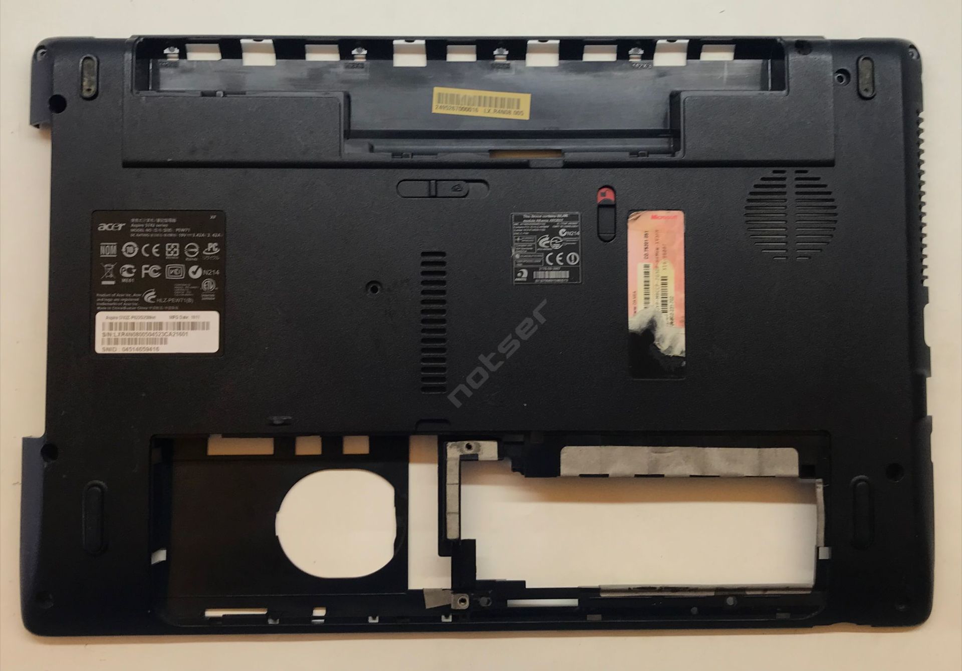 Acer Aspire 5741Z 5736Z 5733Z 5742Z 5552 5252 PEW71 eMachines E442 Alt kasa