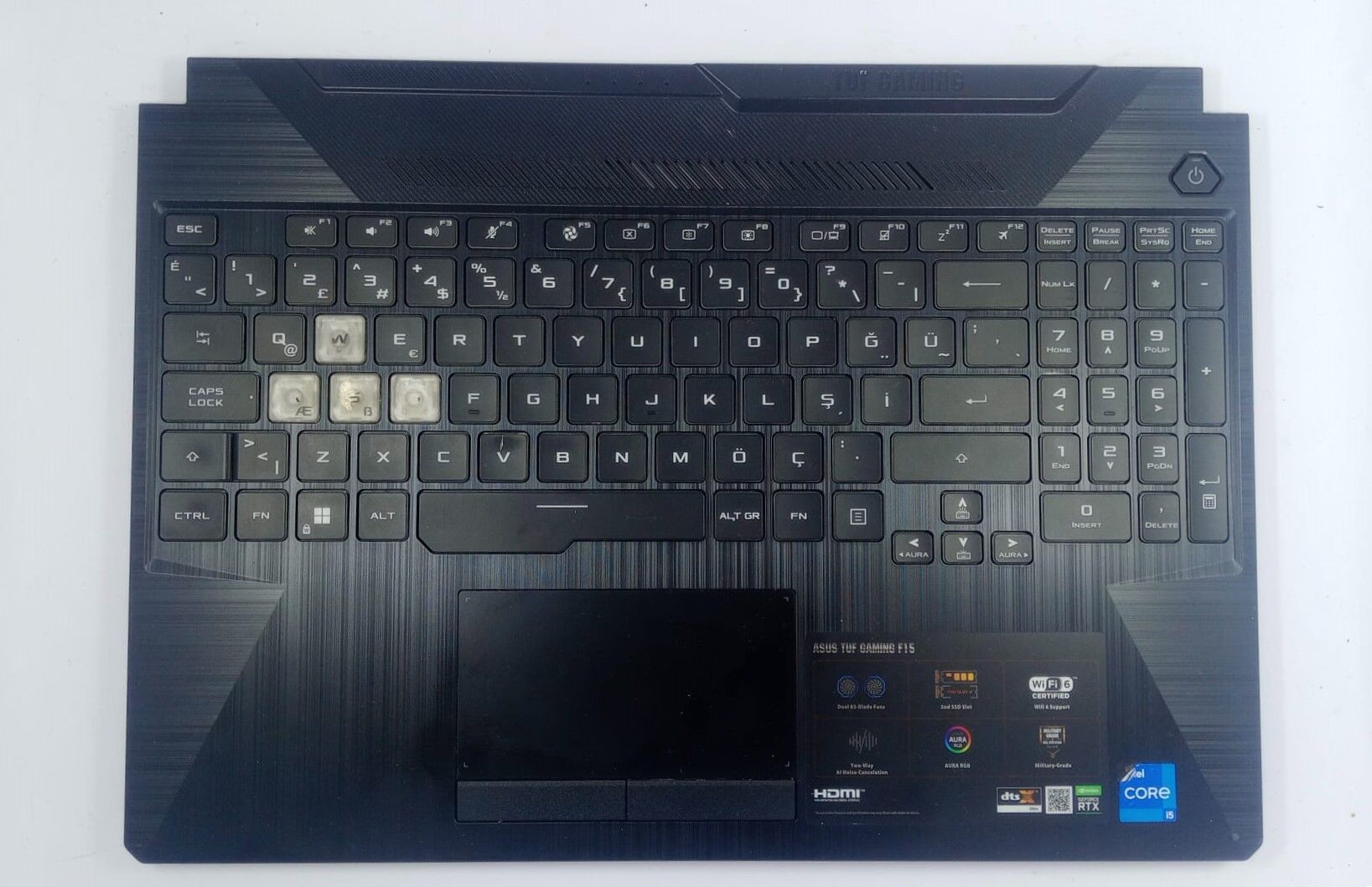 Asus Tuf Gaming A15 F15 FX506 FA506 Üst Kasa