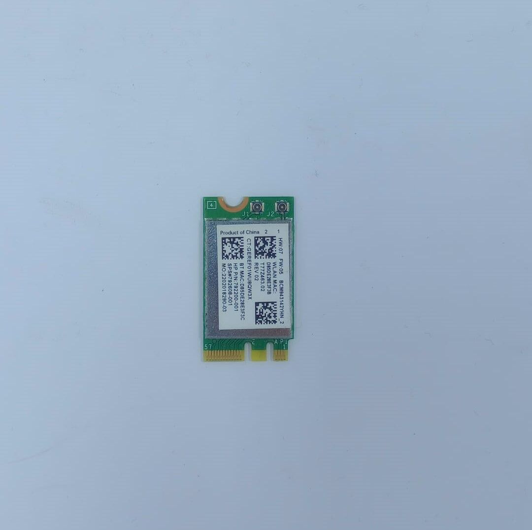 Broadcom BCM943142YHN Çift Antenli wifi kart