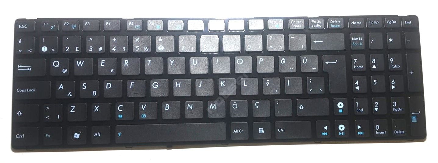 Asus K52, K53, K54, X72, G72, G73 Notebook Klavye