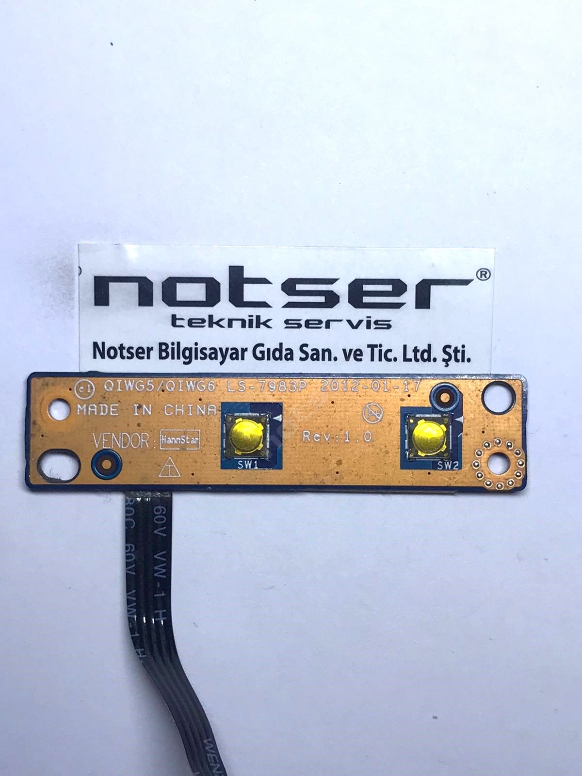 Lenovo IdeaPad G480 G485 G580 G585 LS-7983P Power Buton VER:1