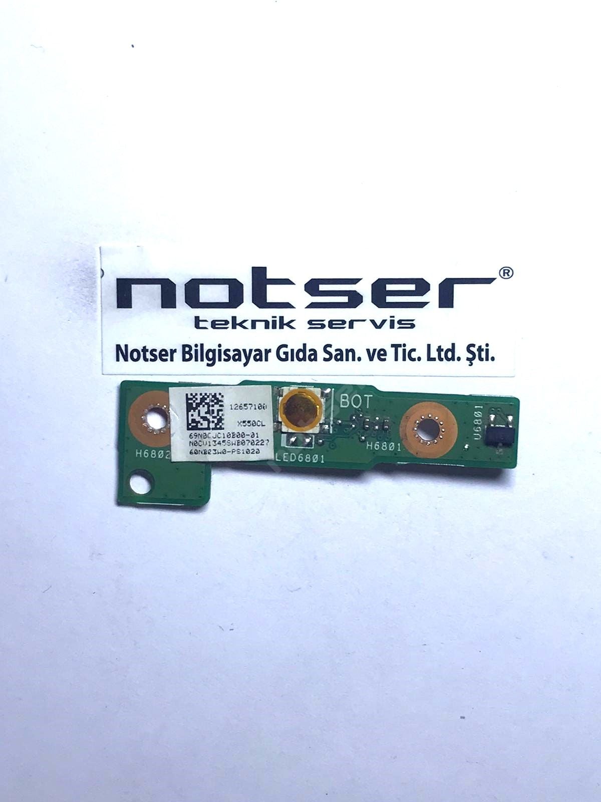 Asus X550 X552 X550C X550L X550V X550J X550EP POWER BOARD REV : 2.0 Power Buton