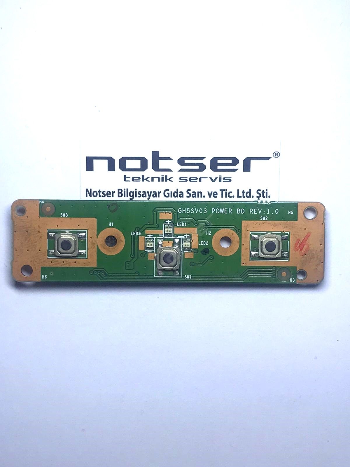 Monster Abra A5 V10.3 GH5SV03 Power Buton