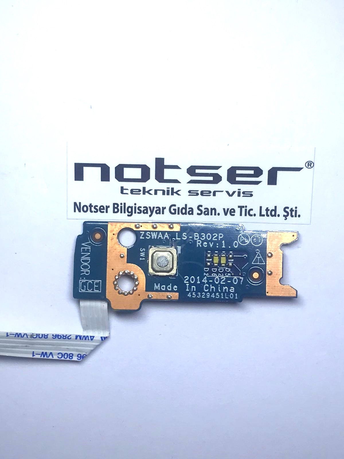 Toshiba C55-B C50-B C55T-B C50D-B C55D-B LS-B302P Power Buton