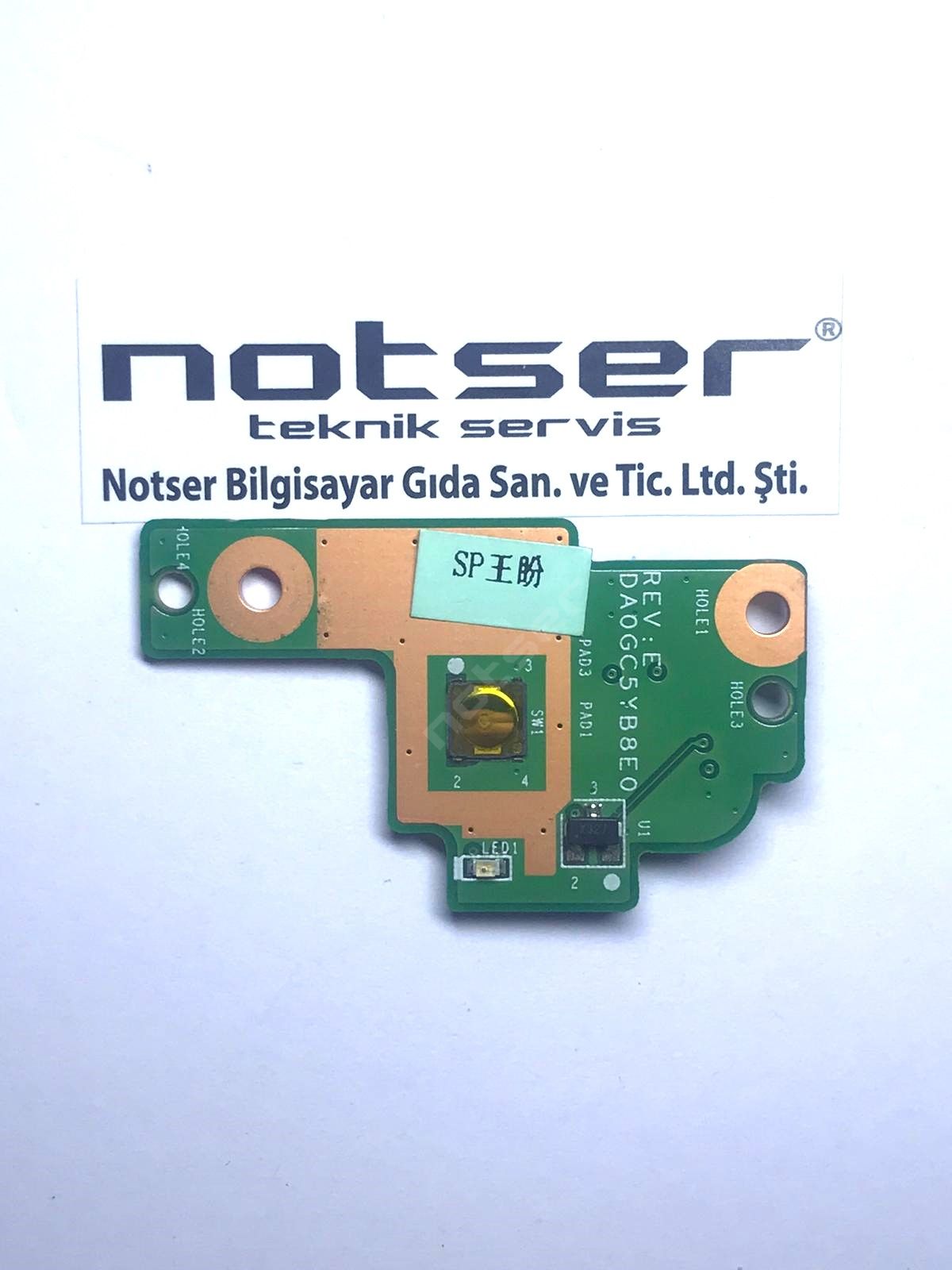 Lenovo Thinkpad Edge 14 E40  DA0GC5YB8E0 Power Buton