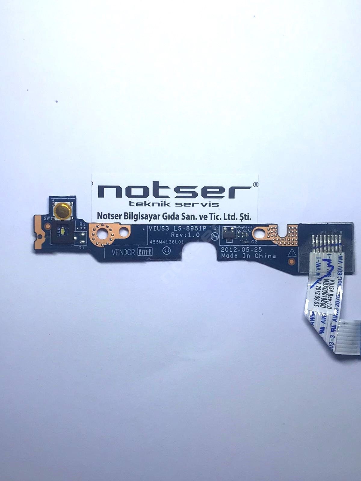 Lenovo Ideapad S300 S400 S405 S415 S410 LS-8951P Power Buton