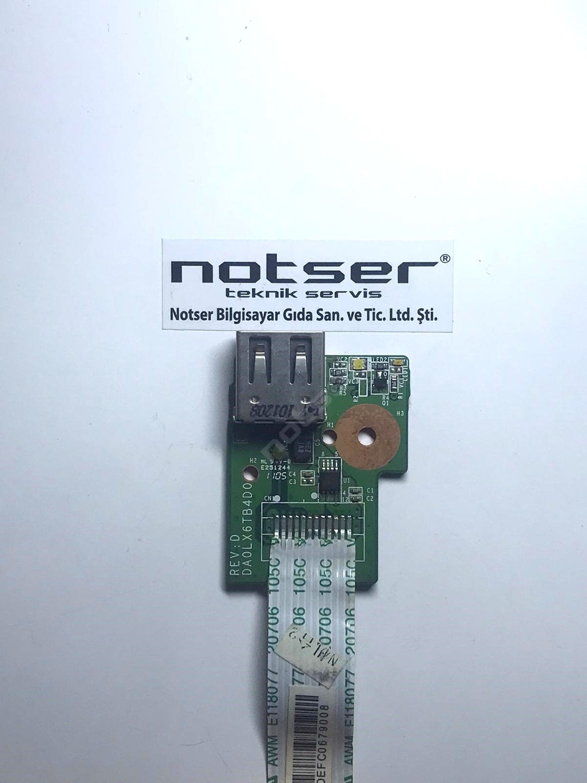 HP Pavilion DV6-3000 DA0LX6TB4D0 Usb Board