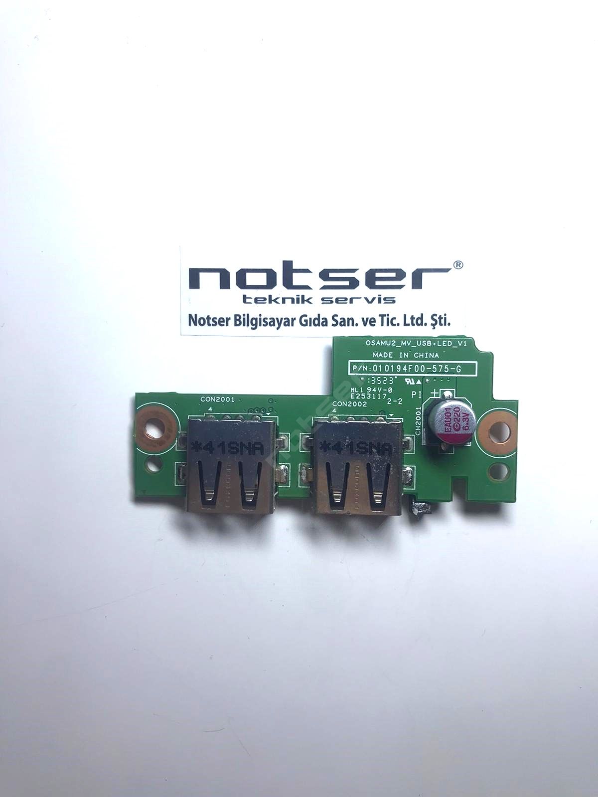 Hp 250 G2 255 G2 15-D 010194F00-575-G Usb Board