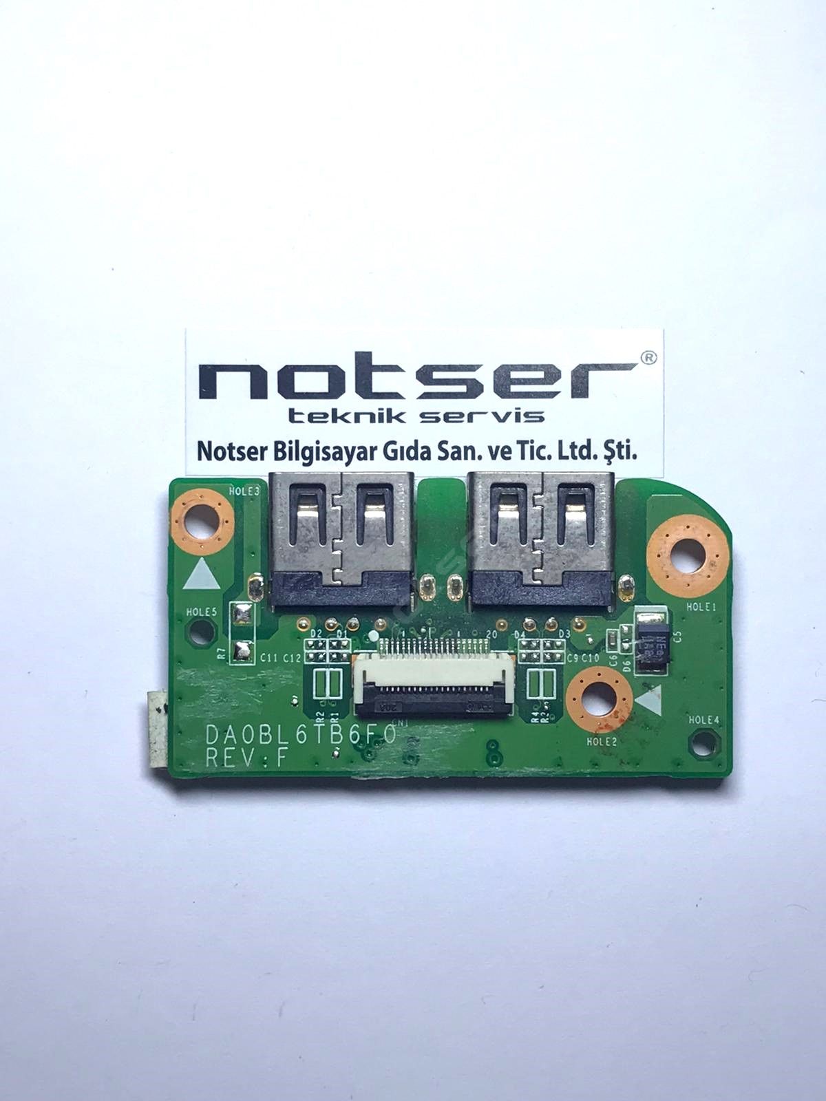 Toshiba Satellite L650 L650D L655 L655D L750 L755 L750D  DA0BL6TB6F0 Usb Board