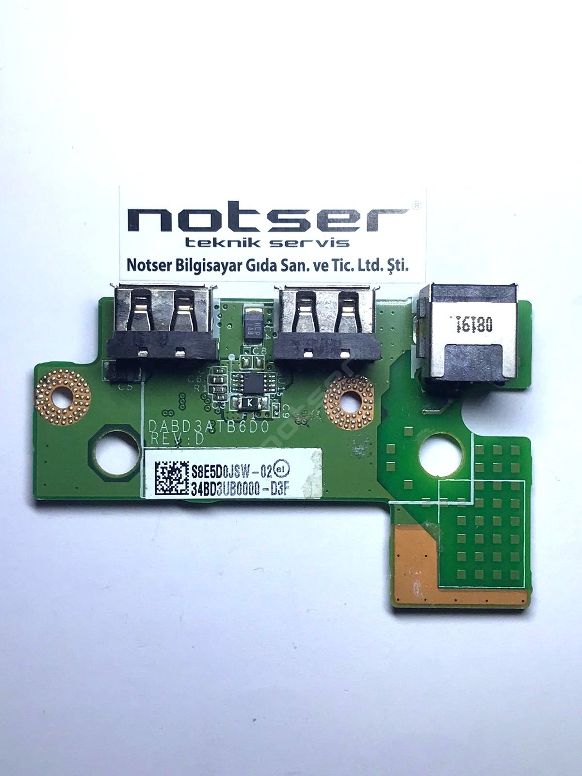 Toshiba Satellite P305 P305D A300 A300D DABD3ATB6D0 Usb Board