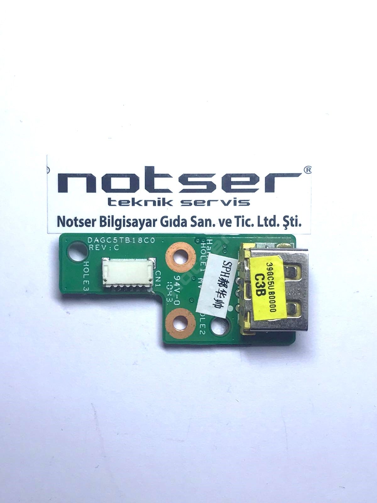 Lenovo Thinkpad Edge 14 15 E40 E50 DAGC5TB18C0 Usb Board