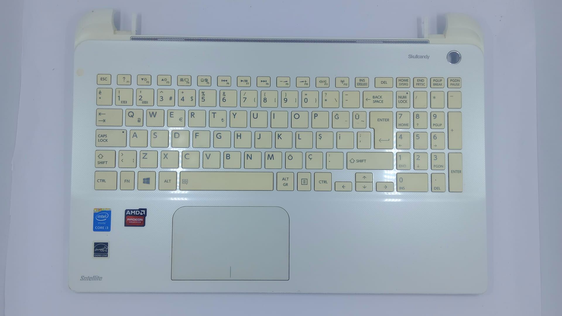 Toshiba Satellite L50-B L55-B L55D-B L55T-B L50D-B  BEYAZ  Üst  Kasa