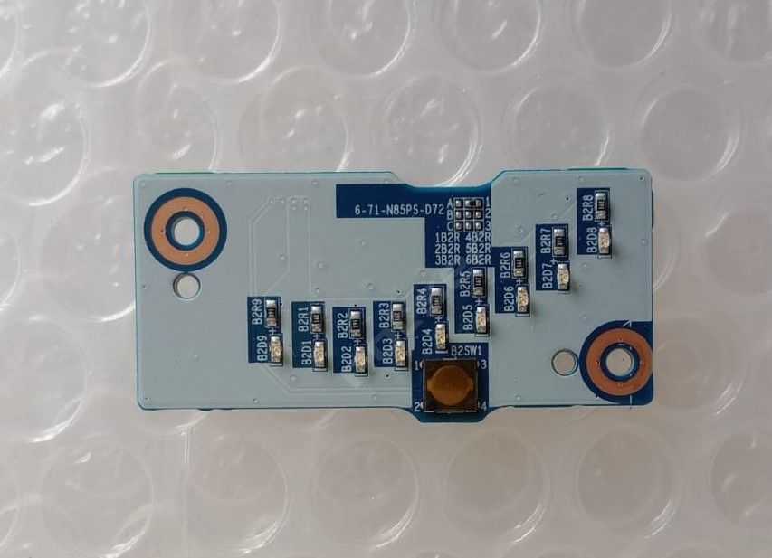 Monster Tulpar T7 V13.1  6-71-N85PS-D72 Power Buton Board
