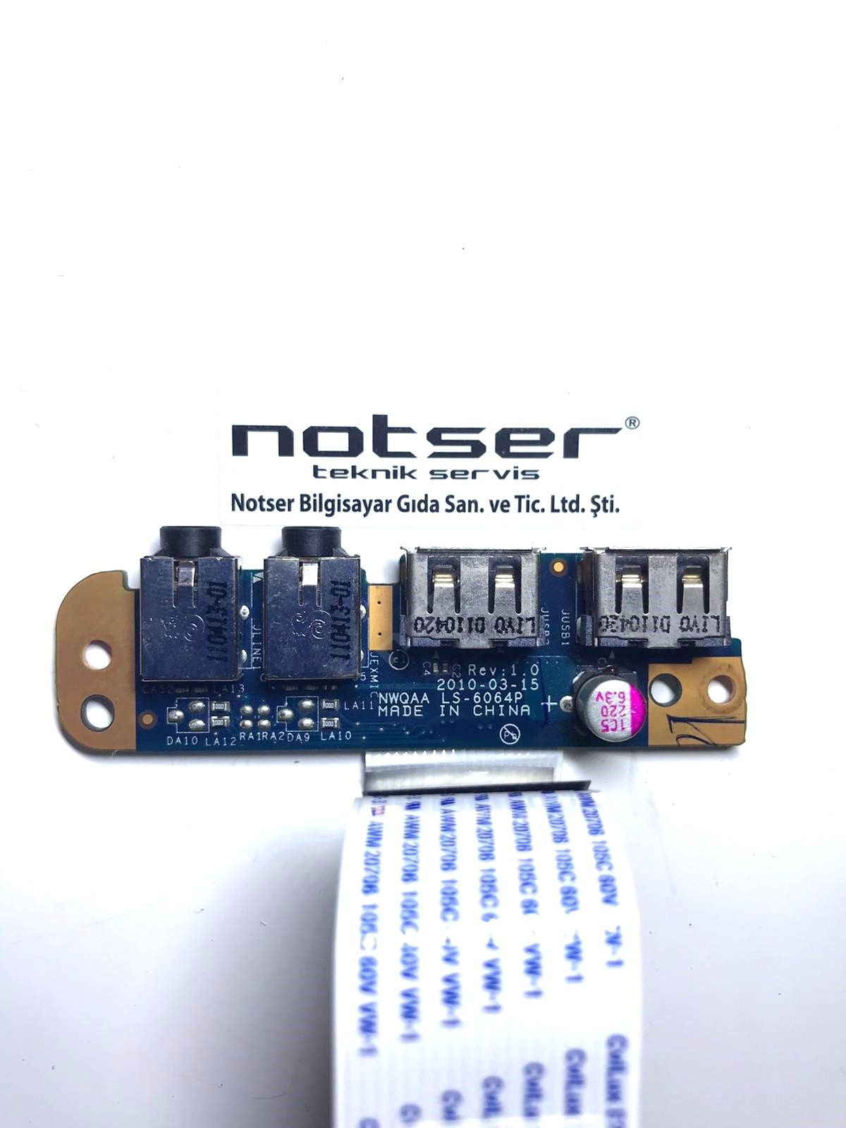 Toshiba Satellite A660 A665 P750 P755 LS-6064P  Usb/Ses Board