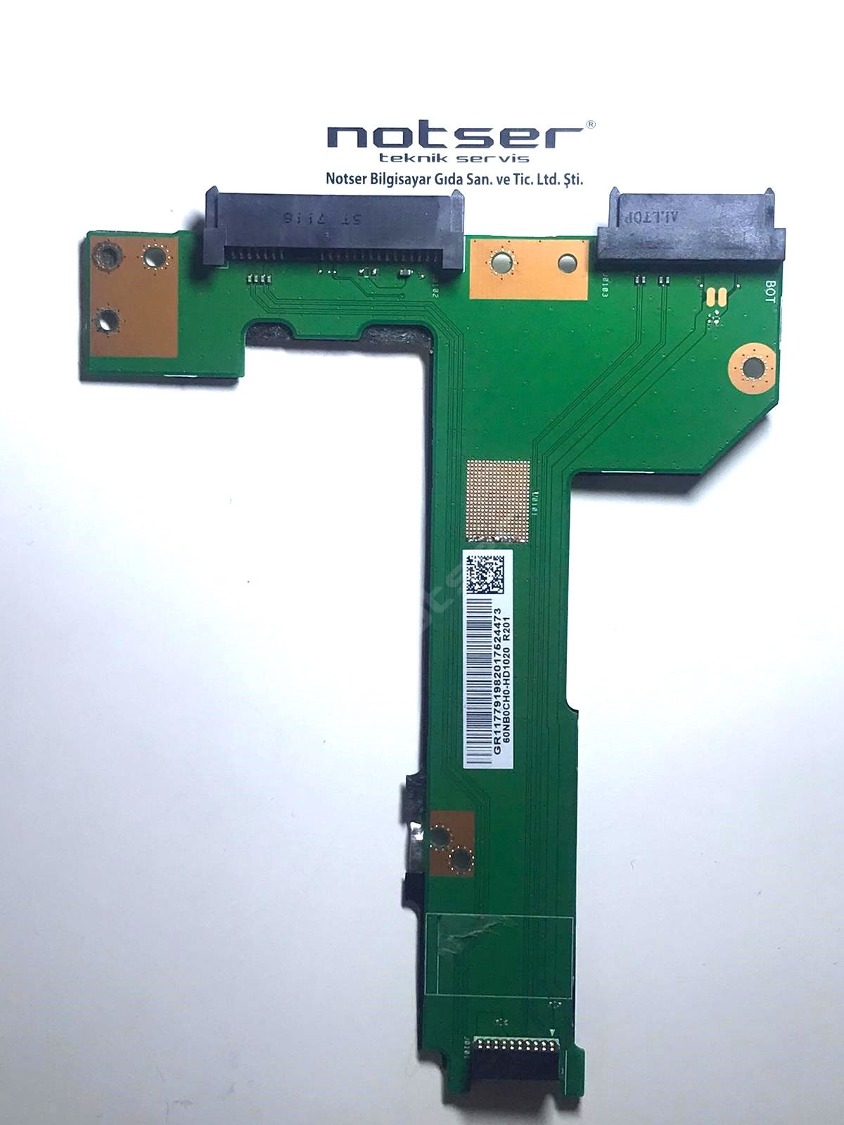 ASUS X541 X541S X541SA X541SA REV.1.0 X541SA_HDD Rev : 2.0 Hdd Konnektör Board