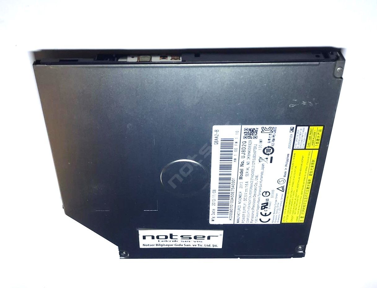 Notebook DVD Optik Sürücü 9.5 mm İnce Tip