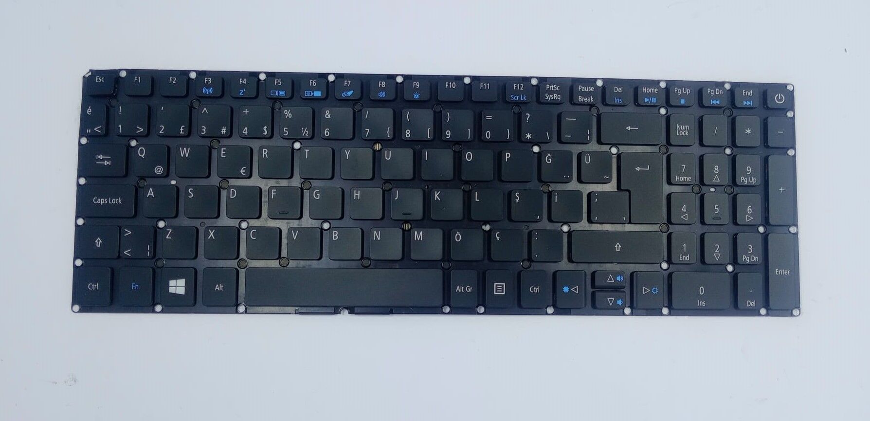 Acer Aspire F5-773, F5-773G, F5-773T, K5010, (K50-10), K5020 (K50-20), V3-574, V3-574G,  (IŞIKLI )Notebook Klavye