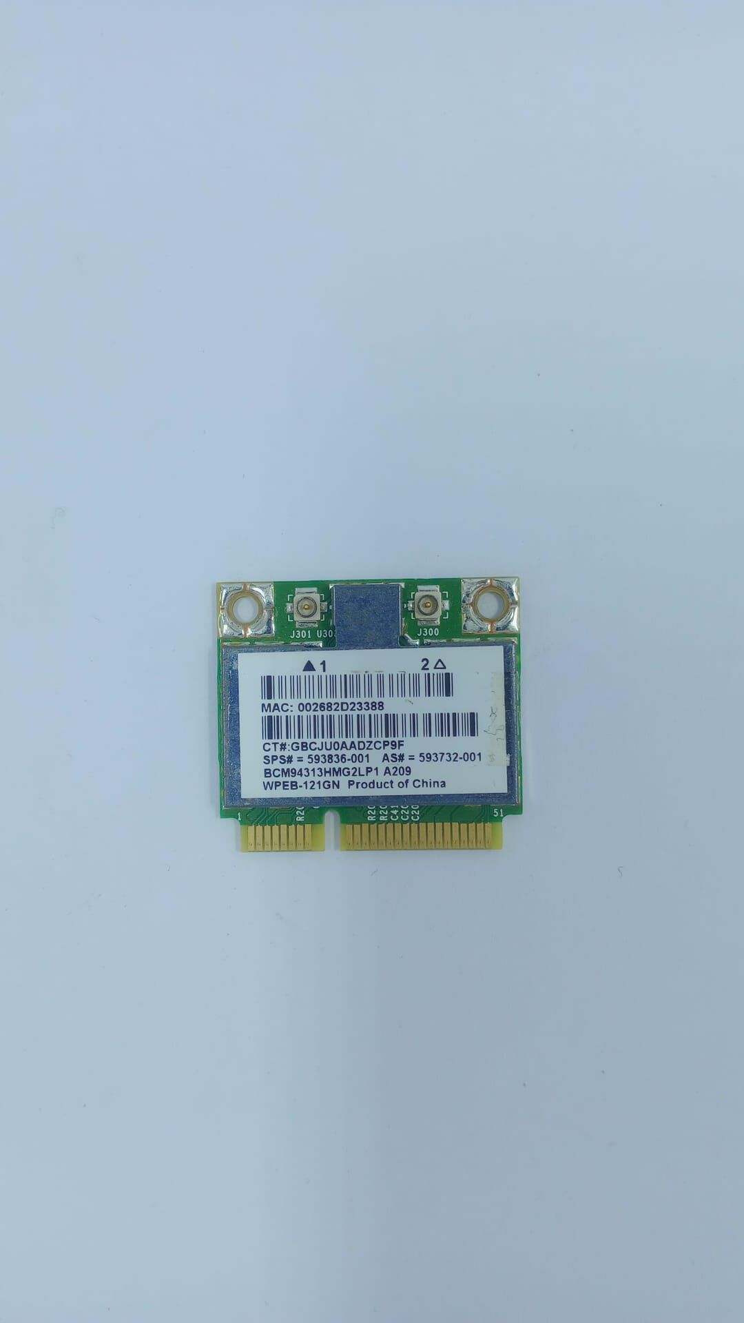 Anatel BCM94313HMG2L Kısa Tıp Mini PCI wifi kart