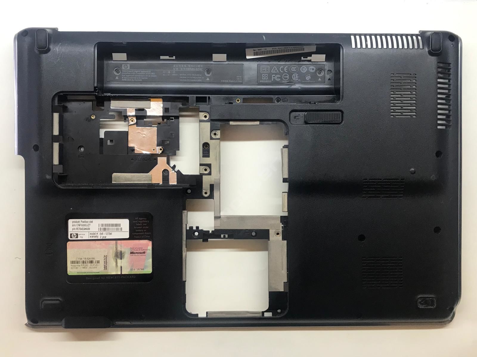 Hp Dv6-1000 Dv6-2000 Alt Kasa