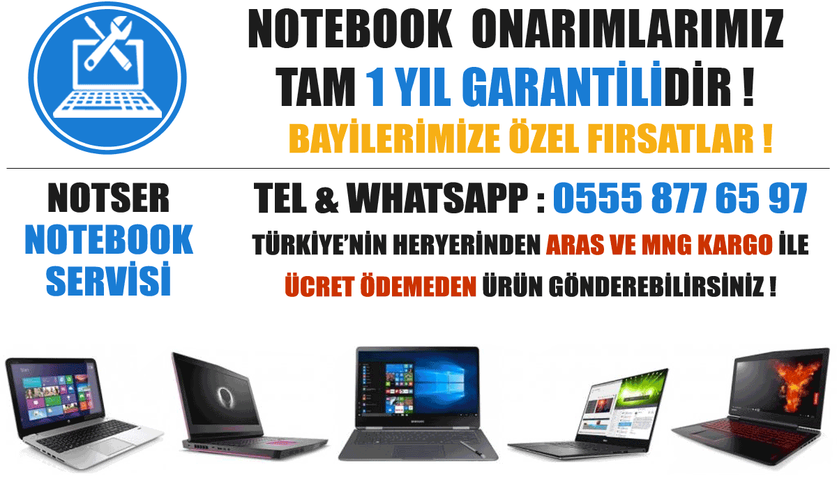 izmir notebook tamiri onarımı servisi